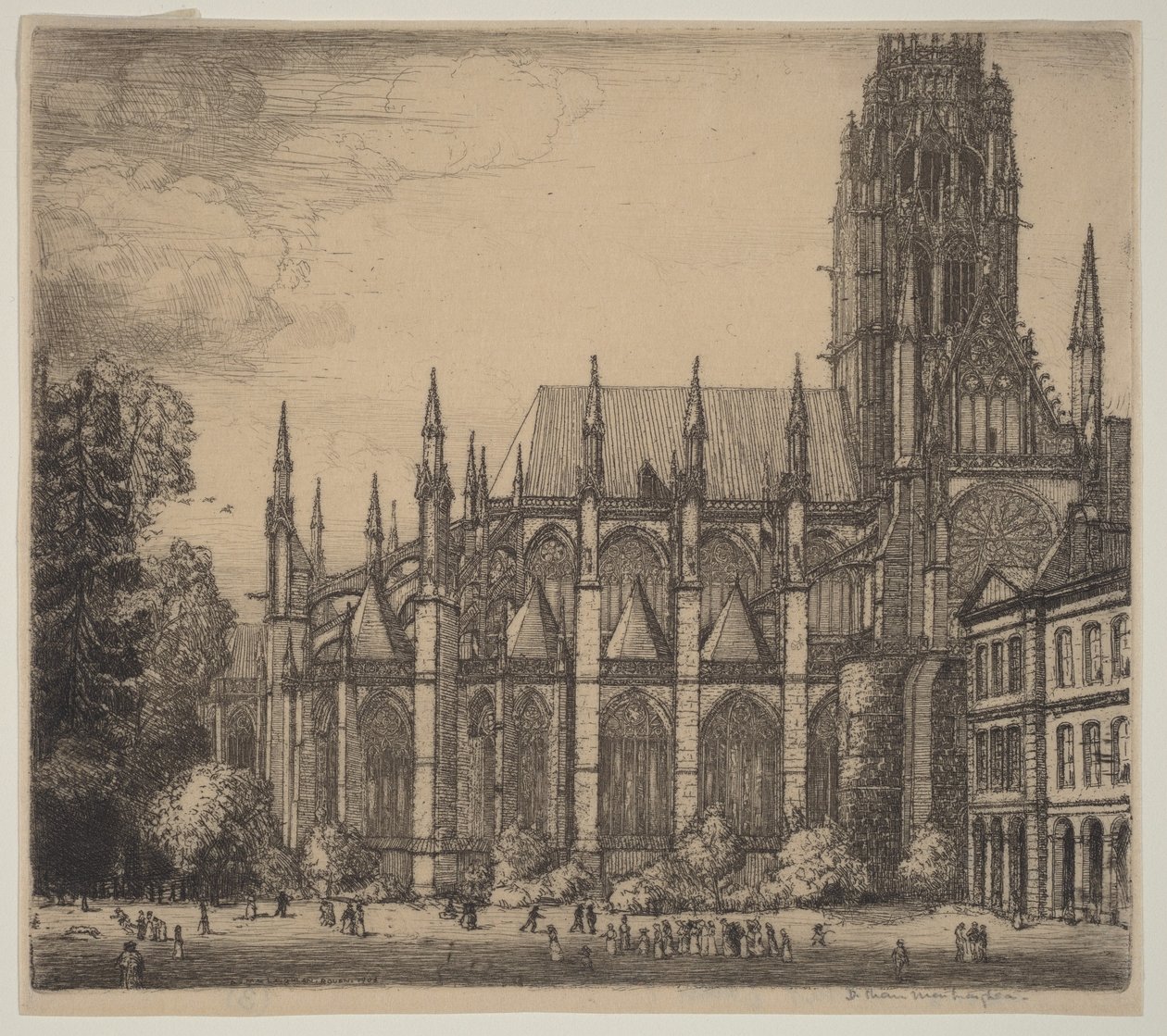 Saint-Ouen, Rouen tekijältä Donald Shaw MacLaughlan