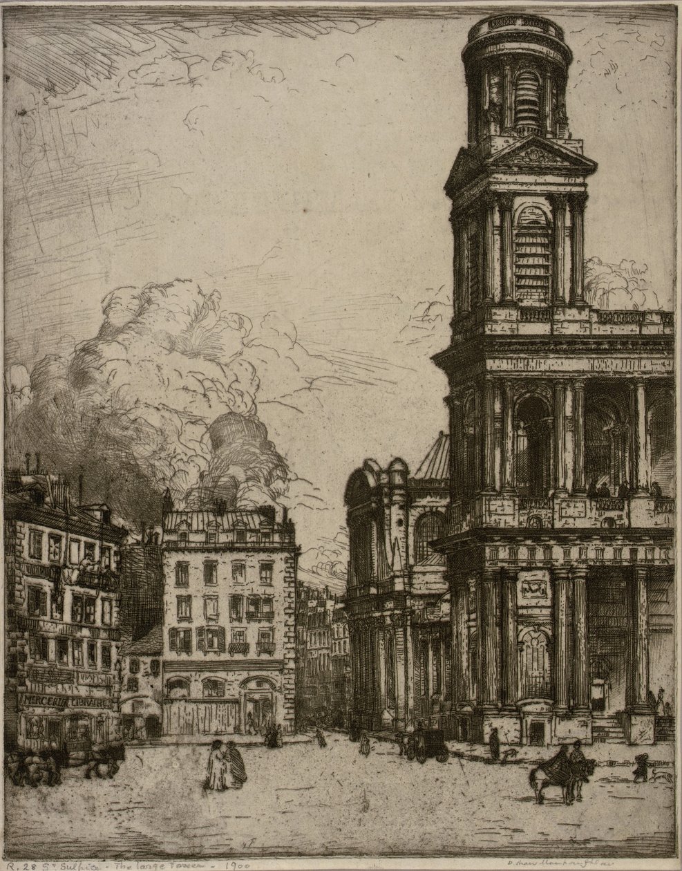 St. Sulpice Pariisi, La Grande Tour tekijältä Donald Shaw MacLaughlan