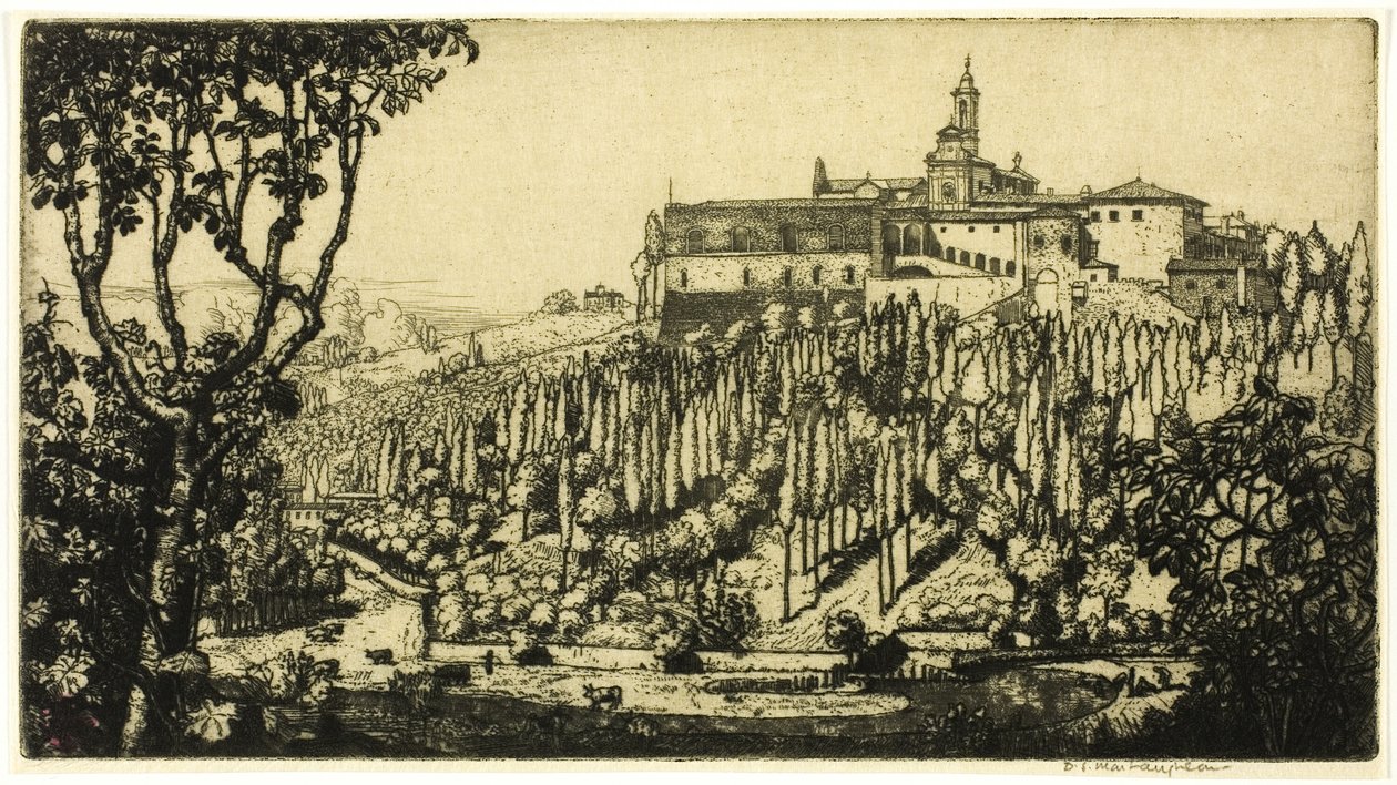Certosa, Firenze tekijältä Donald Shaw MacLaughlan