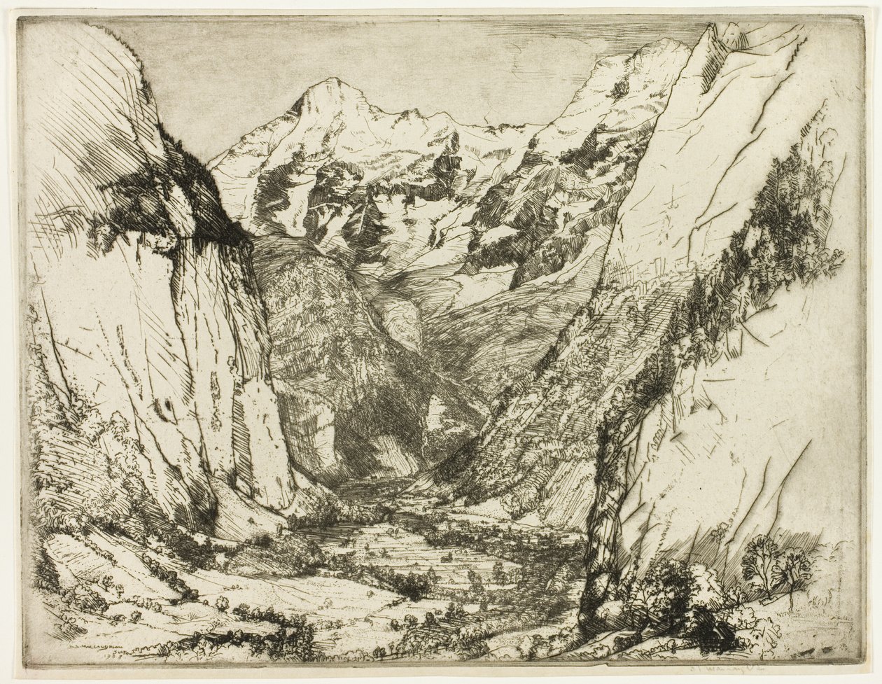 Lauterbrunnen tekijältä Donald Shaw MacLaughlan