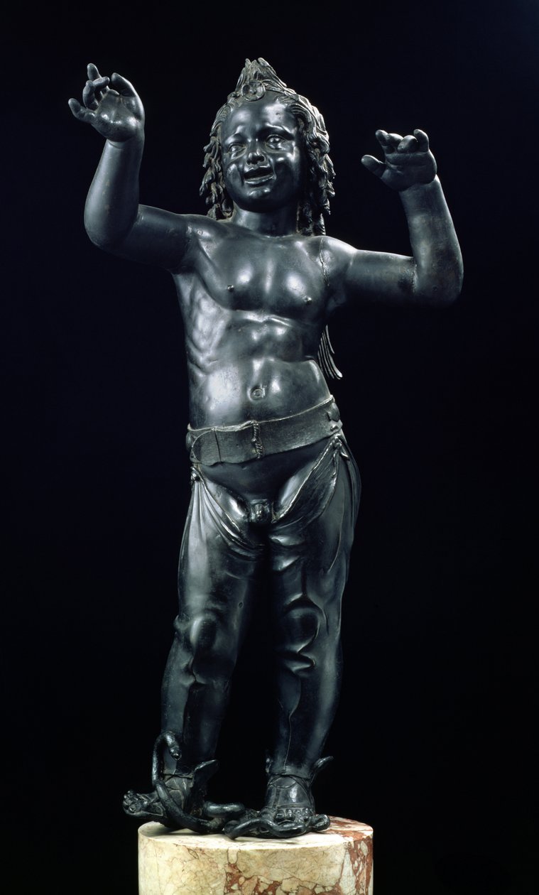 Atys-Amorino, noin 1430 (pronssi). tekijältä Donatello