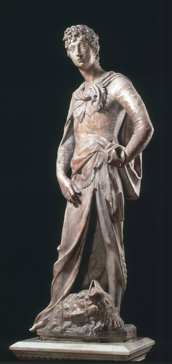 David, n. 1408-1411 (marmori) tekijältä Donatello