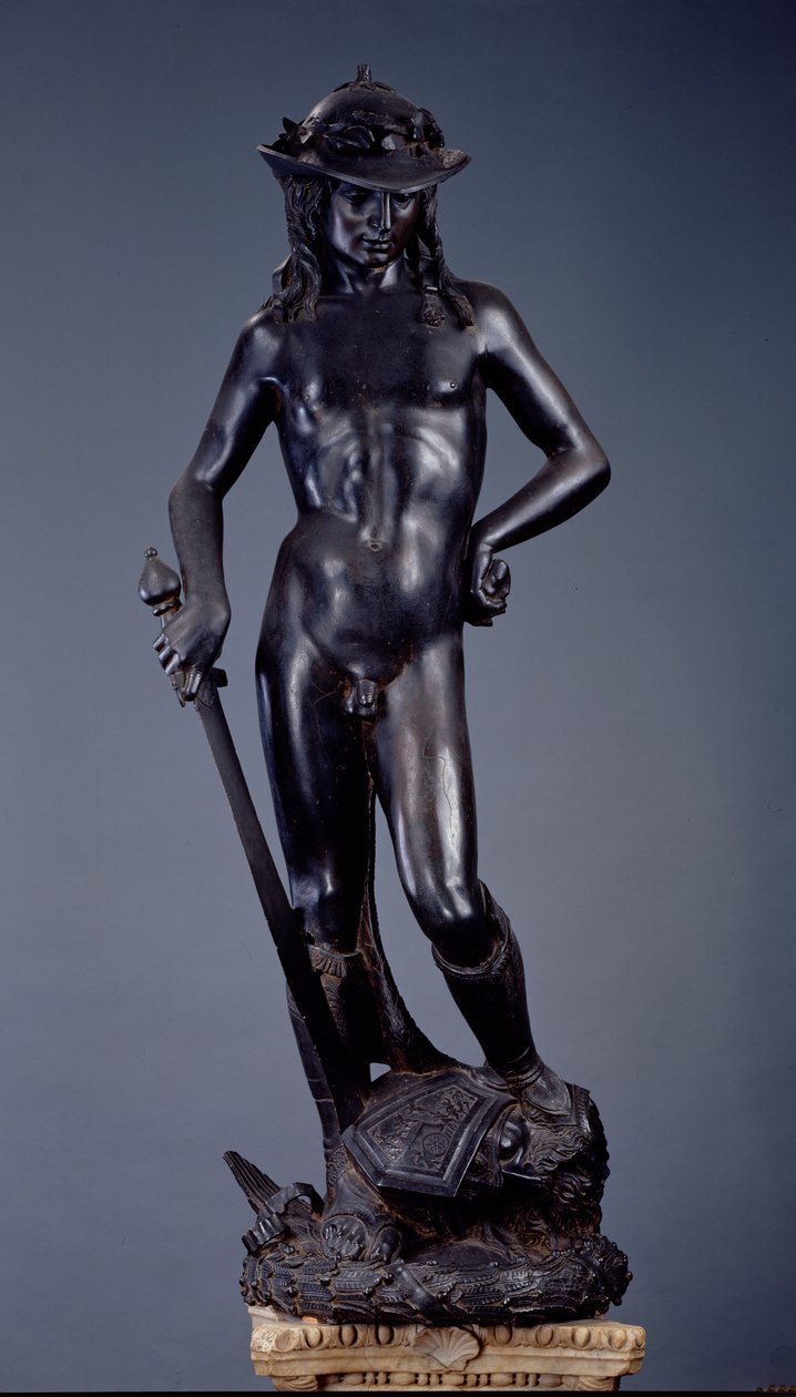 David, noin 1440 (pronssi) tekijältä Donatello