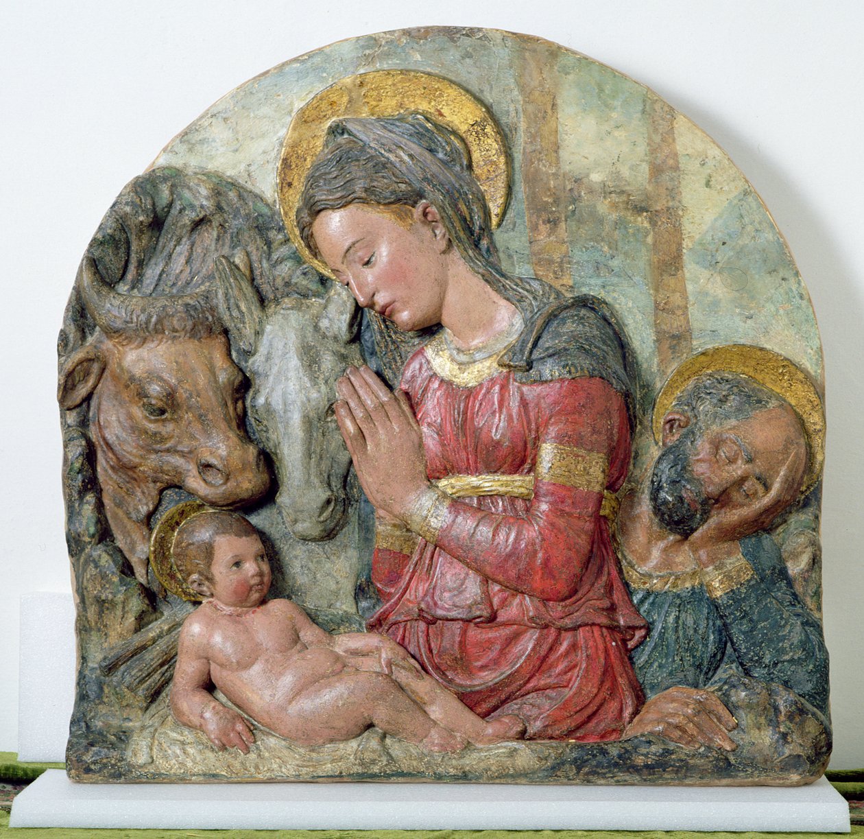 Syntymä, noin 1460 tekijältä Donatello