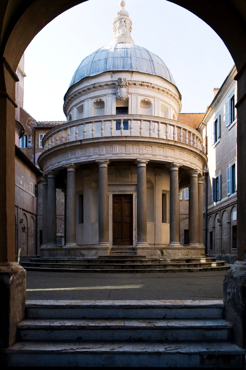Tempietto, 1508-12 tekijältä Donato Bramante