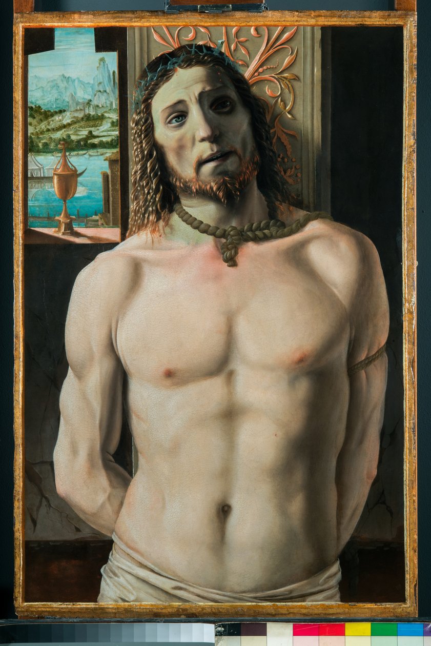 Kristus pylväässä, 1487-1490 tekijältä Donato Bramante
