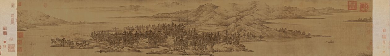 Jiangnanin kesänäkymä, 1000-luku. tekijältä Dong Yuán