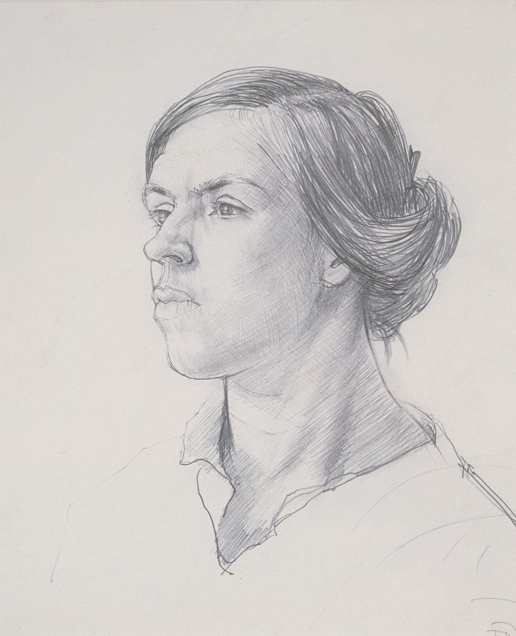 Nuoren naisen pää, n.1914 tekijältä Dora Carrington