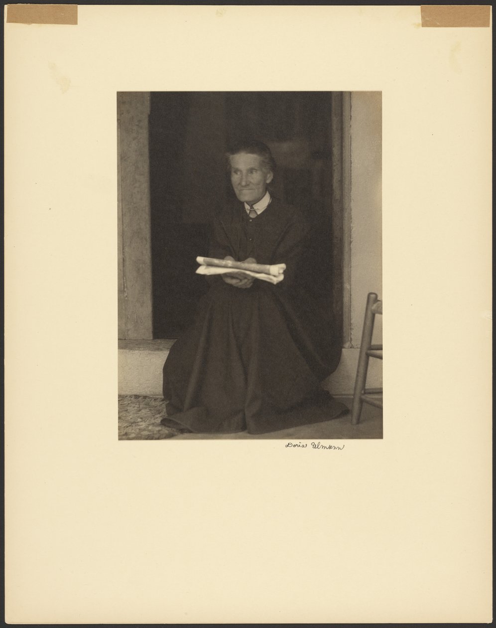 Sisar Sarah, Shaker Settlement, Mt. Lebanon, New York. tekijältä Doris Ulmann