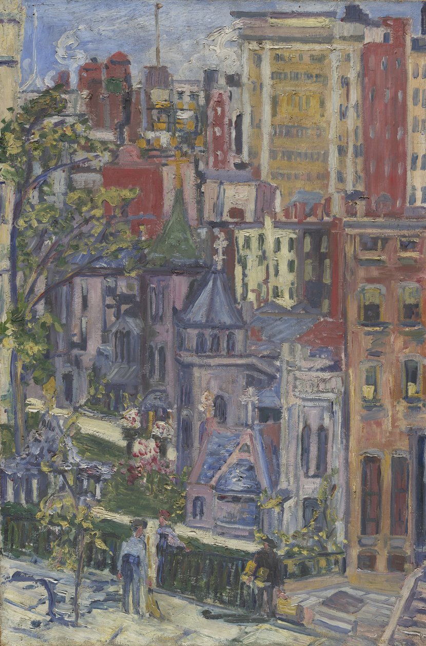 New York: Pieni kirkko kulman takana, 1920 tekijältä Dorothea Adelheid Dreier