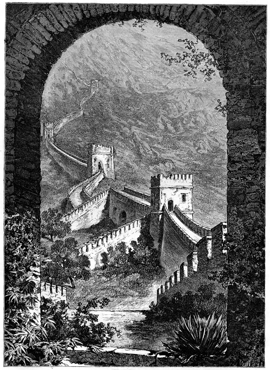 Kiinan muuri, 1800-luku tekijältä Dosso