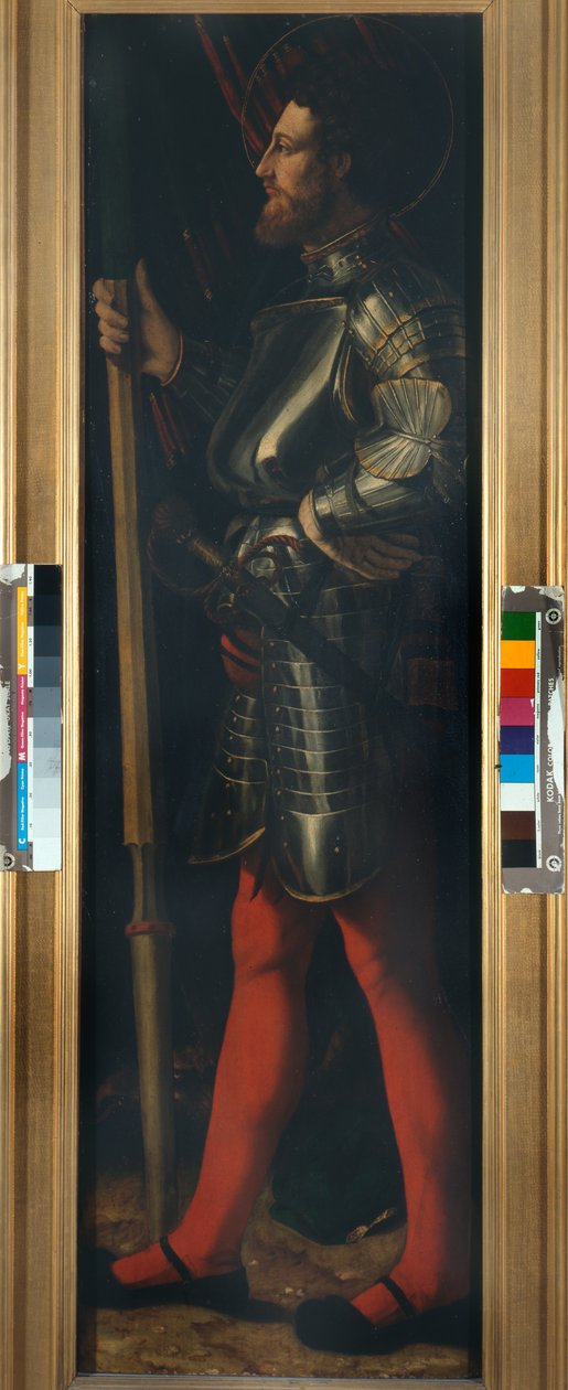 Pyhä Yrjö, noin 1540 (öljy paneelille) tekijältä Dosso Dossi