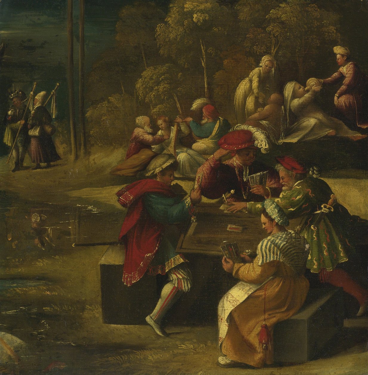Tarot-korttipelit, noin 1518 tekijältä Dosso Dossi