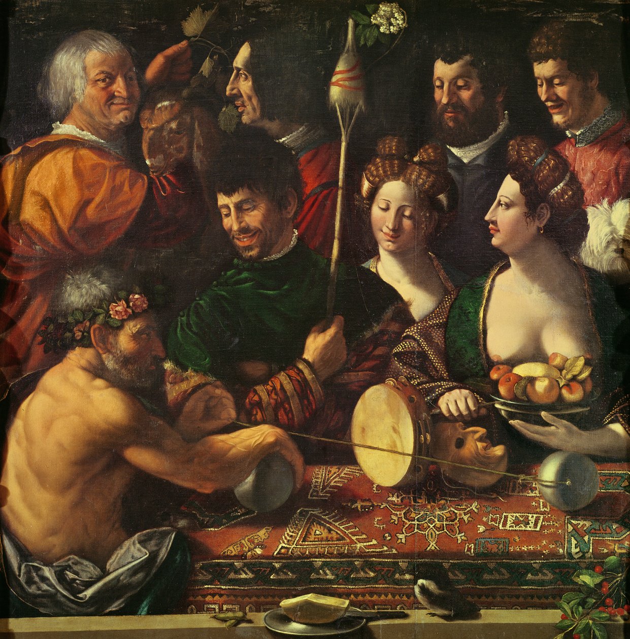 Noituus tai Herkuleen allegoria, n. 1535 tekijältä Dosso Dossi