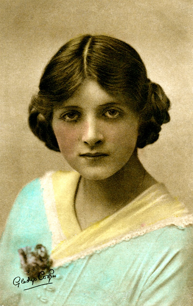 Gladys Cooper 1888-1971, englantilainen näyttelijä, 1900-luvun alku. tekijältä Dover Street Studios