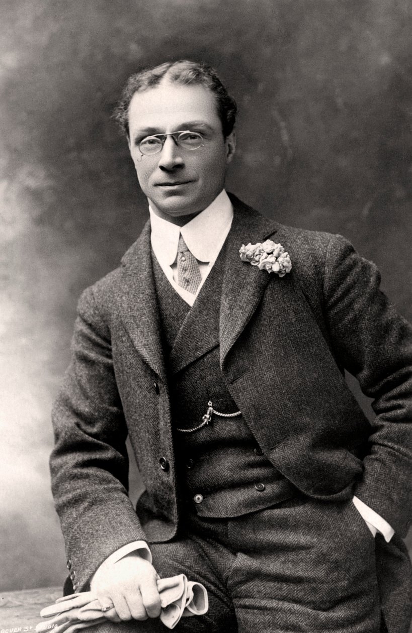 Huntley Wright 1869-1941, englantilainen näyttelijä, 1900-luvun alku. tekijältä Dover Street Studios