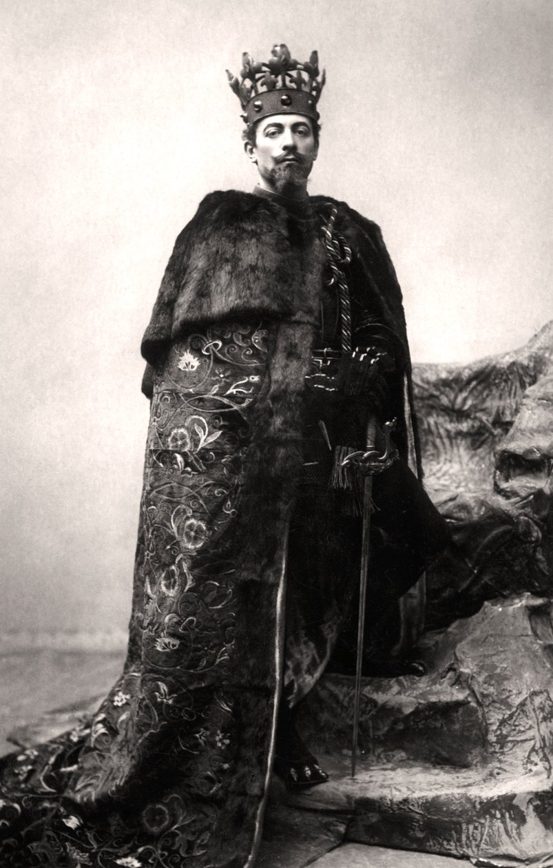 Lewis Waller 1860-1915, englantilainen näyttelijä ja teatterijohtaja, 1906. tekijältä Dover Street Studios