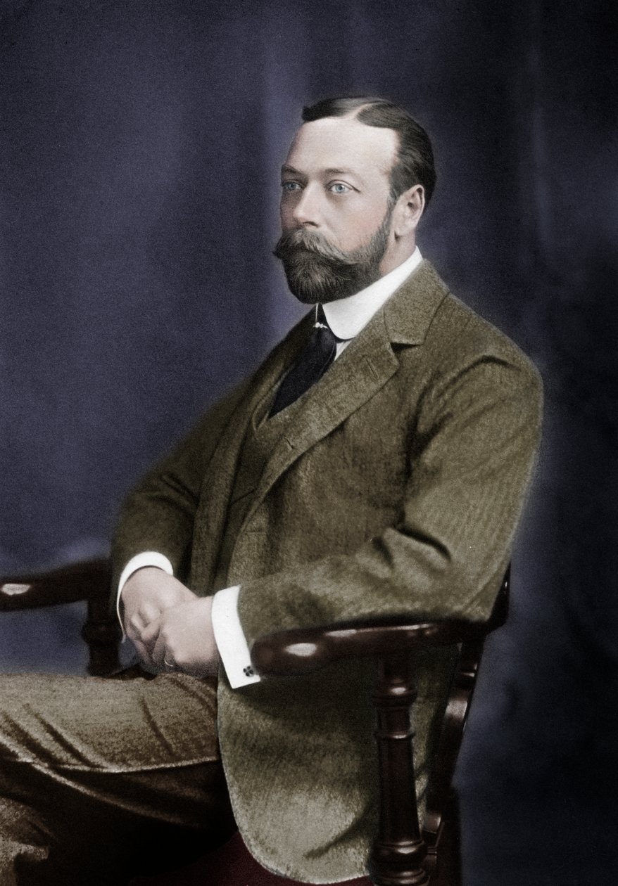 Ison-Britannian kuningas George V 1865-1936, 1912 tekijältä Downey