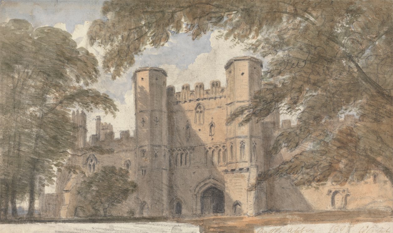 Battle Abbey, 8. syyskuuta 1807 tekijältä Dr. William Crotch