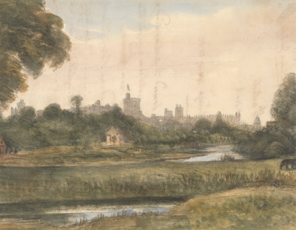 Vista de Windsor do Riverfinnish tekijältä Dr. William Crotch