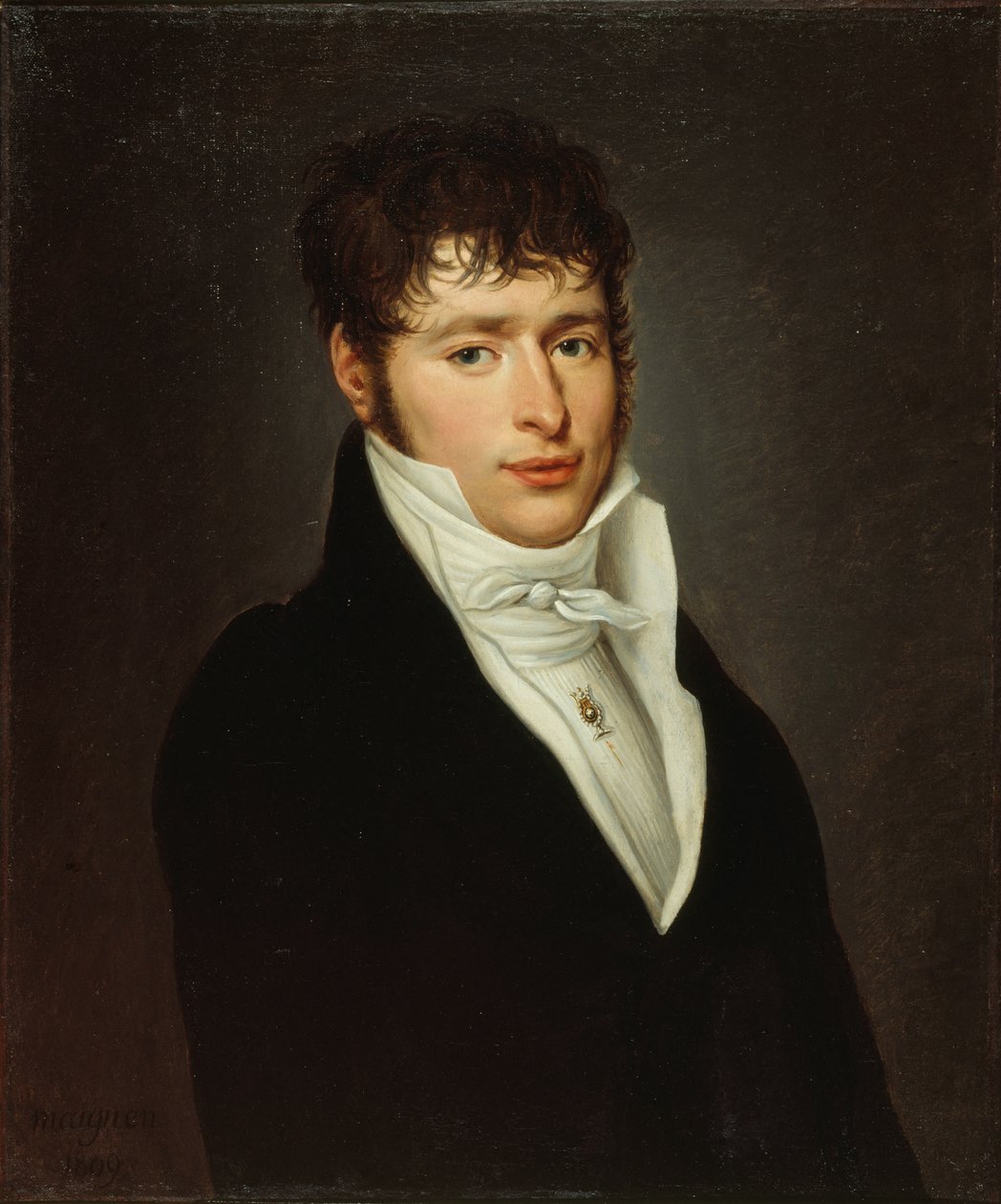 Muotokuva laulaja Jean Elleviousta 1769-1842, 1809. tekijältä Désiré Adelaïde Charles Maignen de Sainte