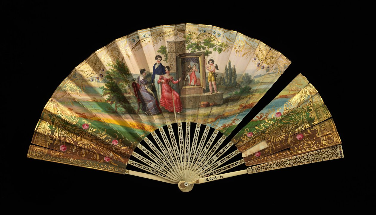 Fan, ranska, 1820-30. tekijältä Dubois