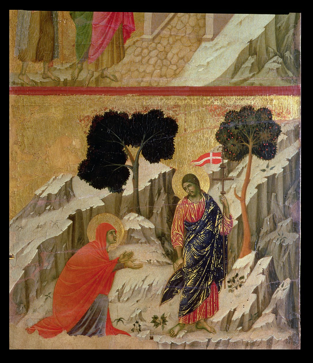 Suru: Älä koske minuun, 1308-11 tekijältä Duccio di Buoninsegna