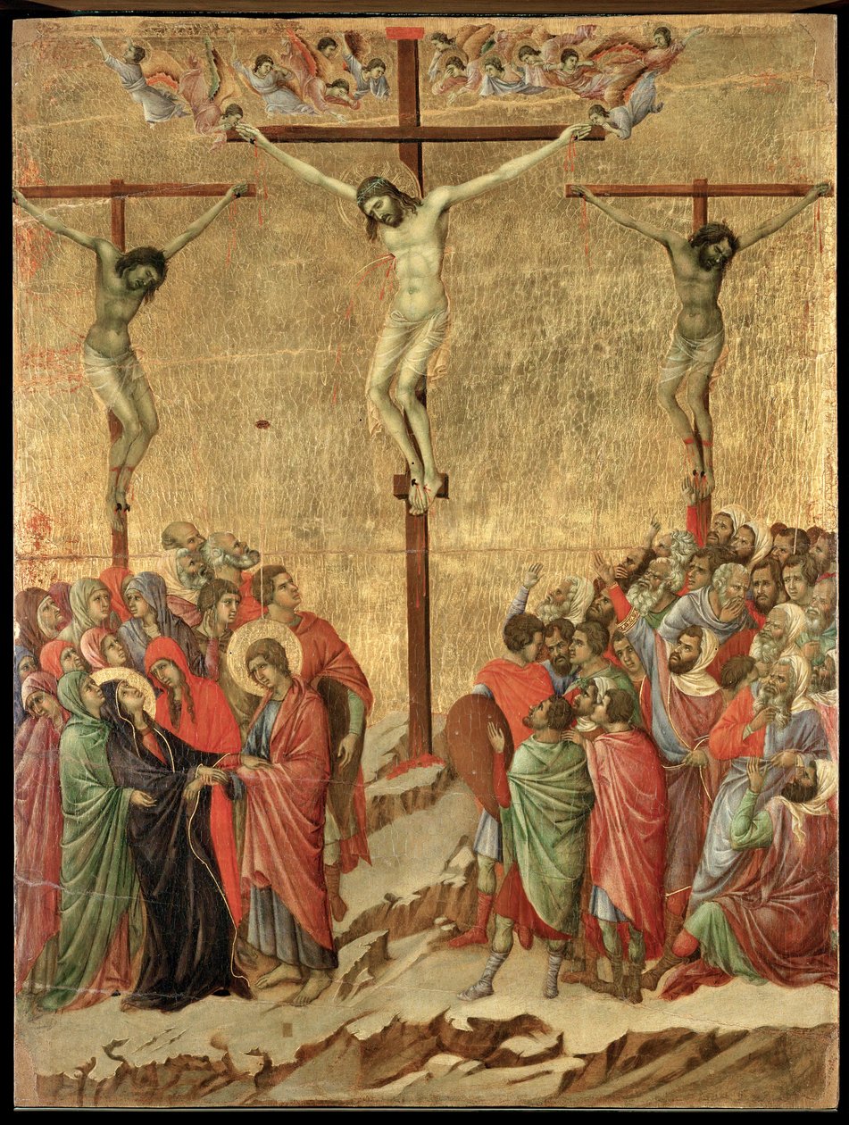 Alttari Maesta tekijältä Duccio di Buoninsegna