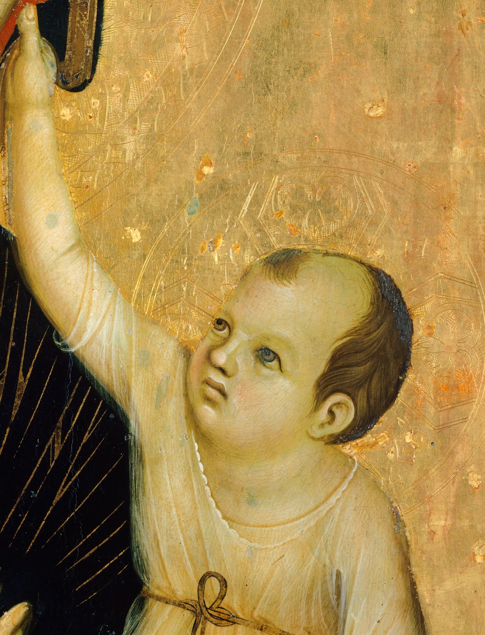 Kammottava Madonna tekijältä Duccio di Buoninsegna