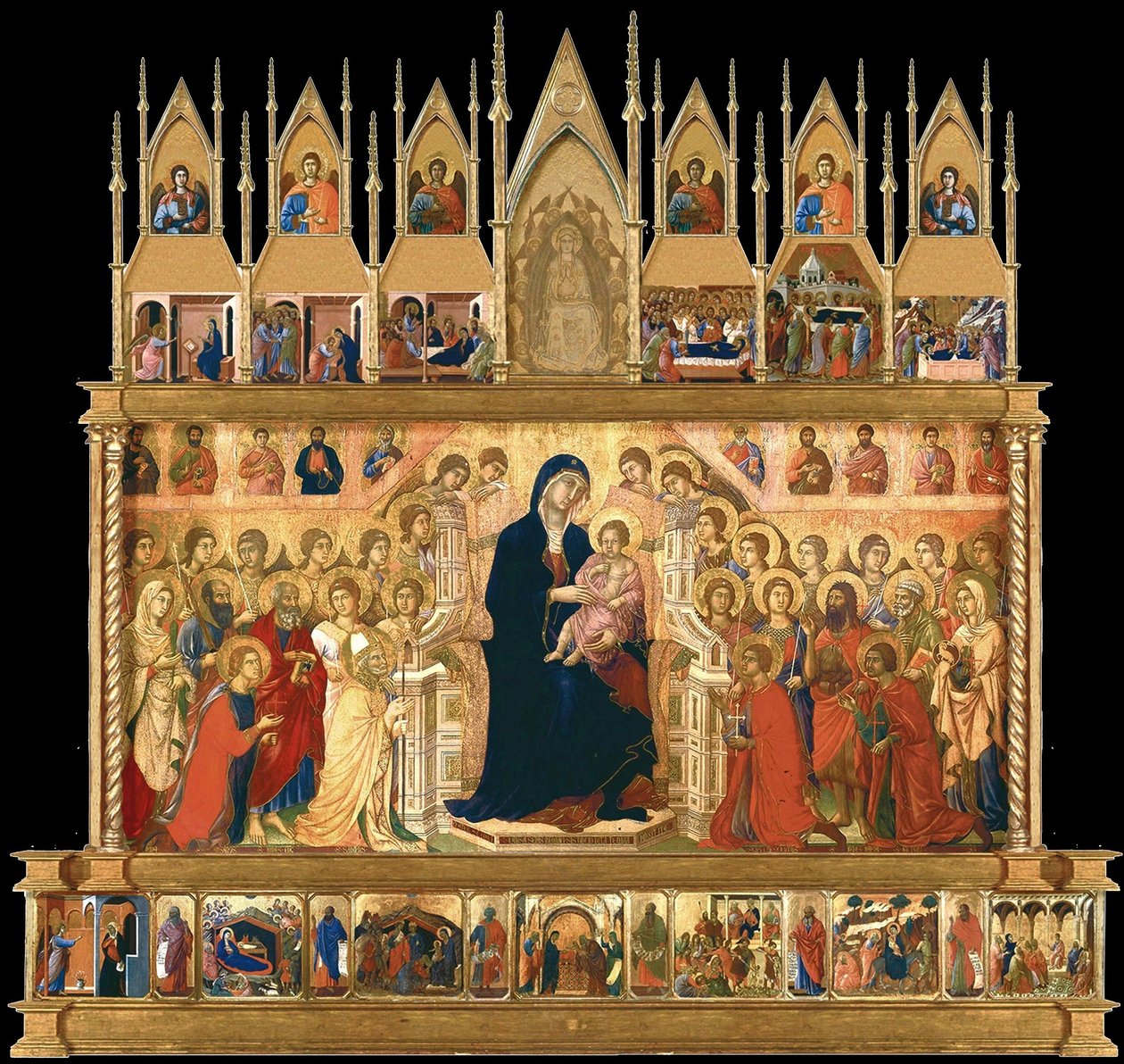 Maestá tekijältä Duccio di Buoninsegna