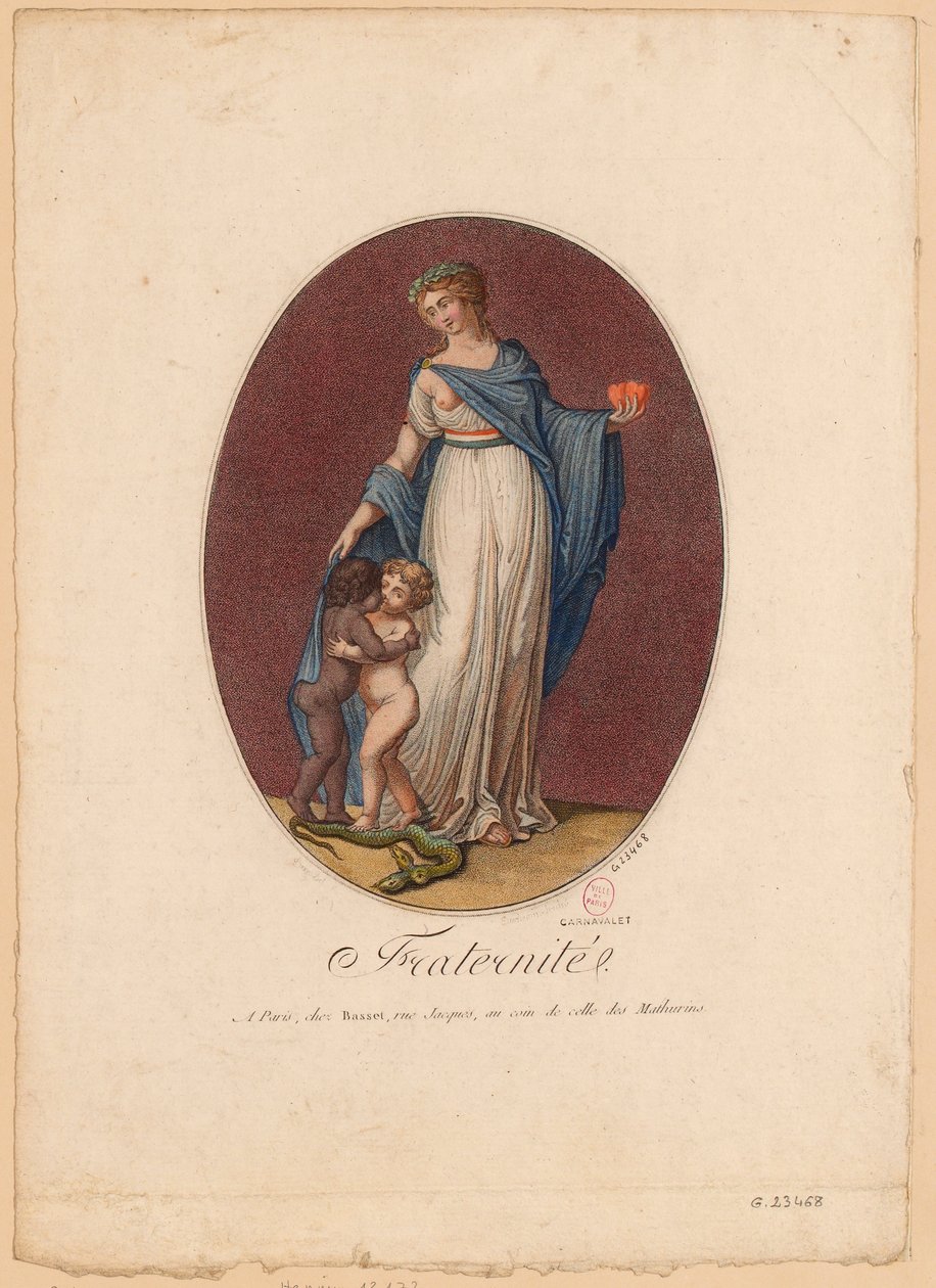 Veljeskunta, n. 1793-1794 (painettu) tekijältä Duchemin Duchemin