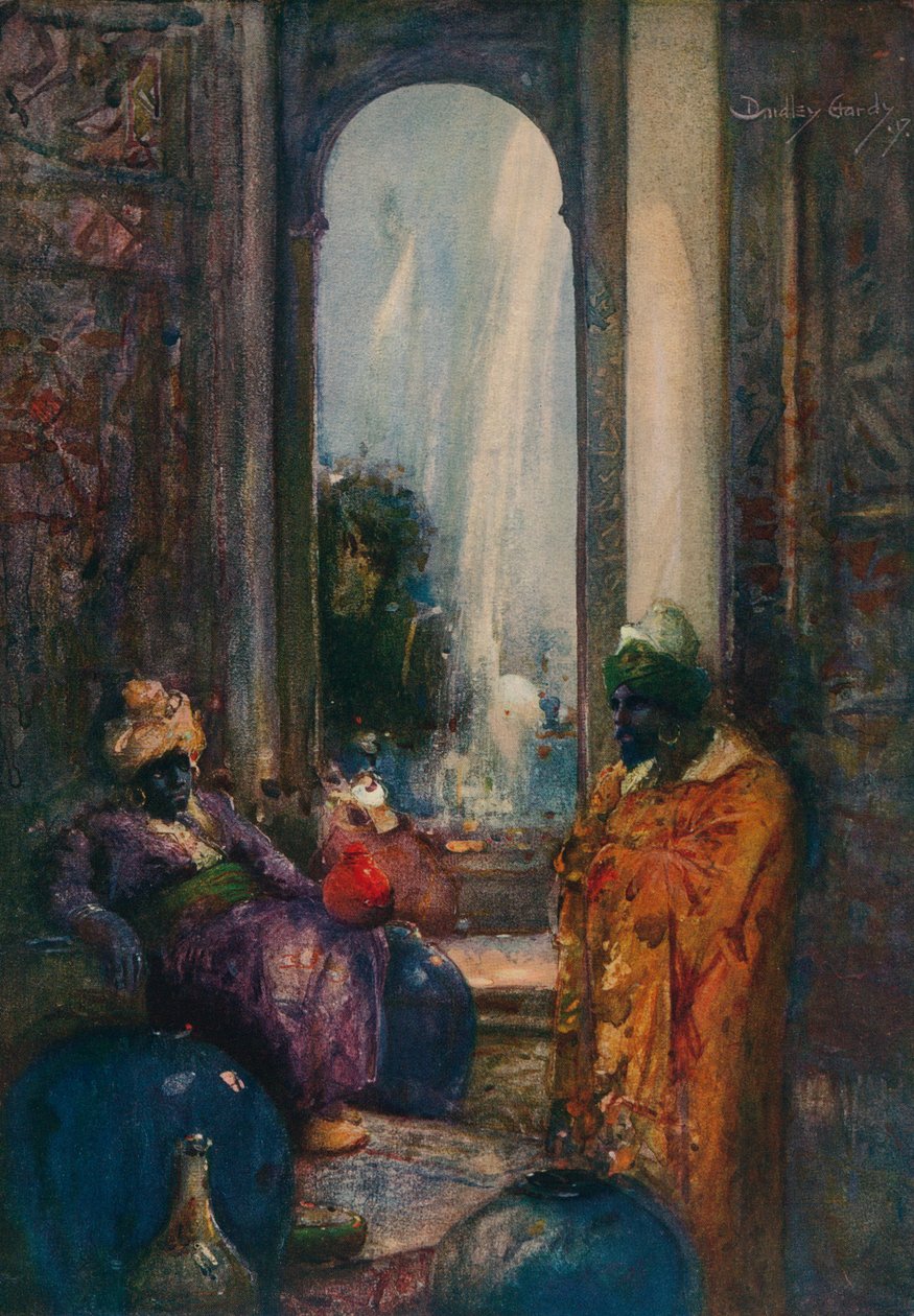 "Vision of the East - Stage V", vuodelta 1920 tekijältä Dudley Hardy