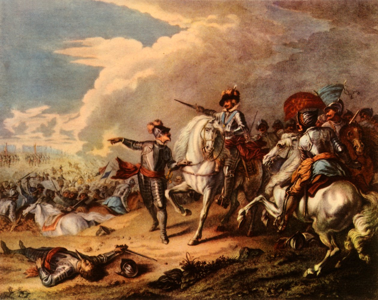 "Nasebyn taistelu, 1645", 1727, 1944. tekijältä Dupuis