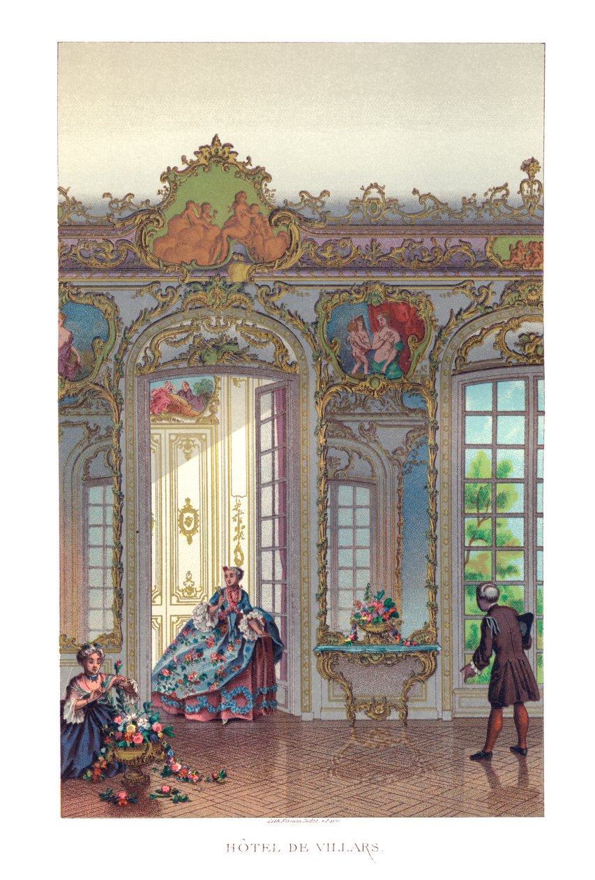 Villars Hotel, 1885 tekijältä Durin
