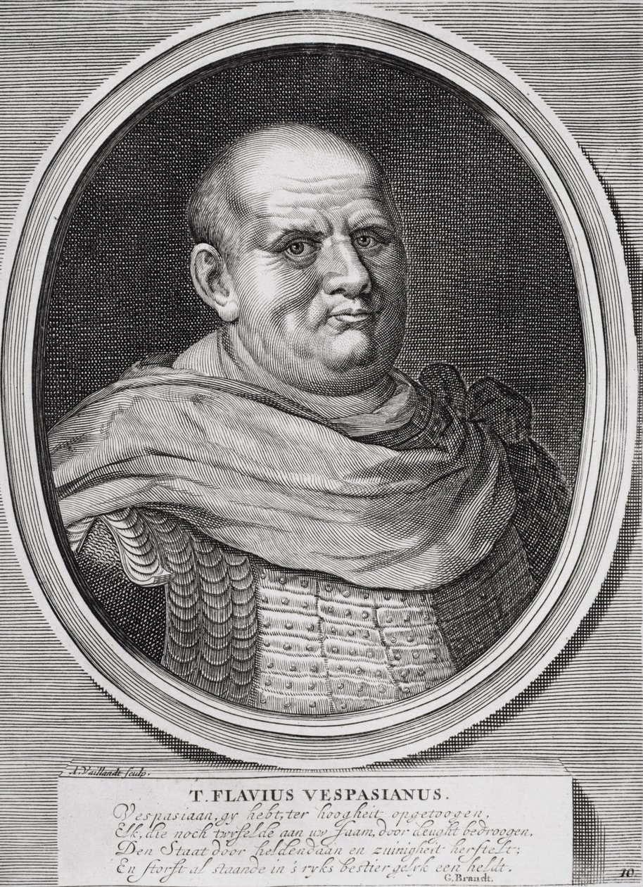 Keisari Caesar Vespasianus Augustus tekijältä Dutch School