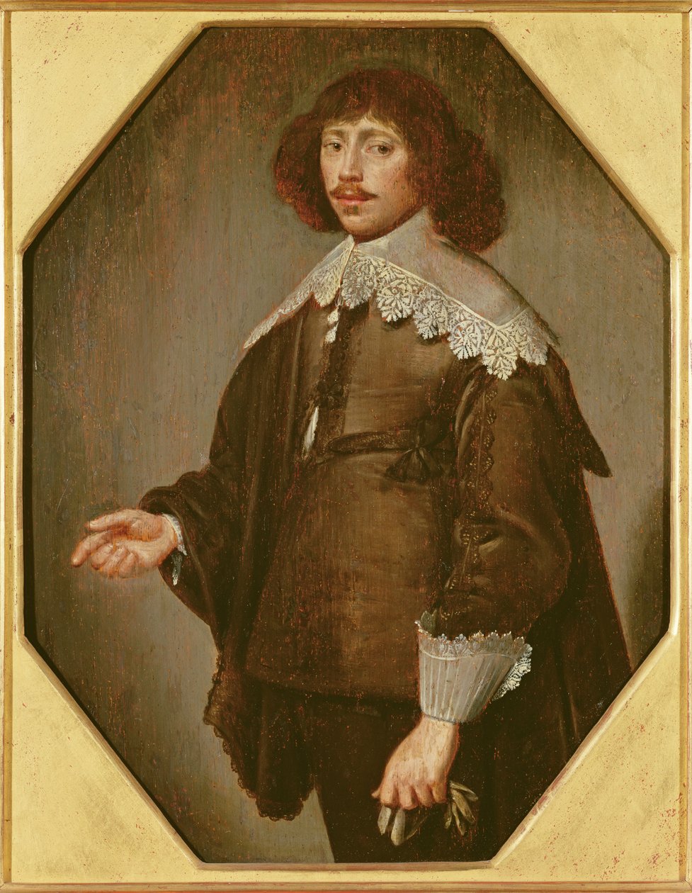 Miehen muotokuva, n. 1640 tekijältä Dutch School