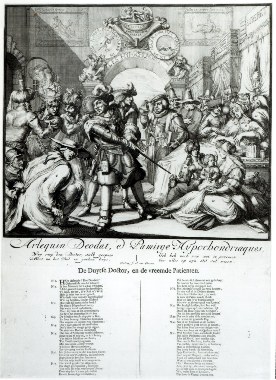The Warming Pan Baby, n. 1688 tekijältä Dutch School