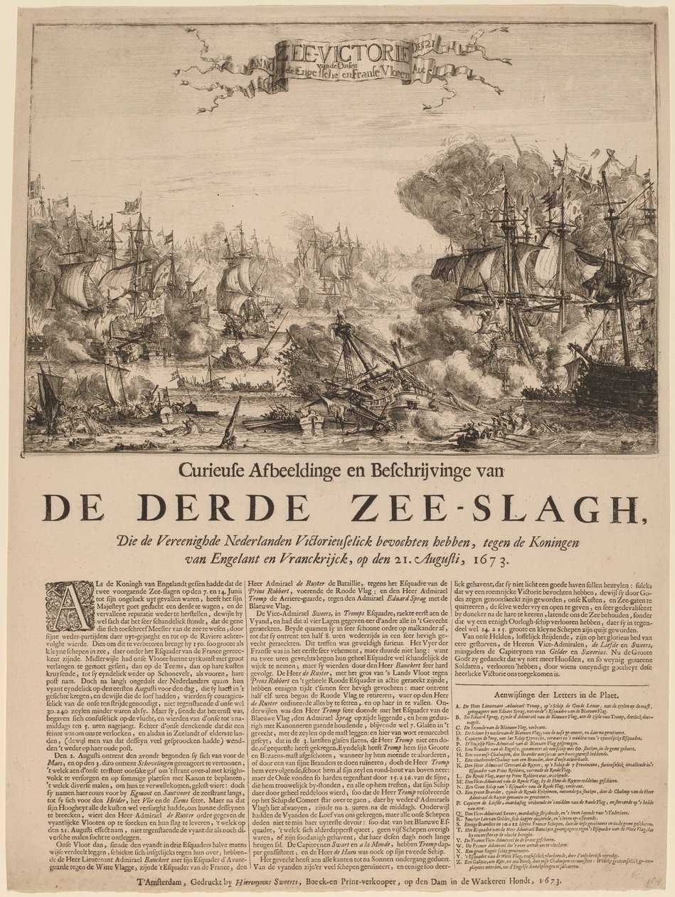Kolmas meritaistelu tekijältä Dutch 17th Century