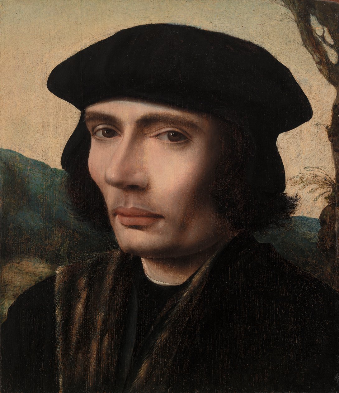 Miehen muotokuva tekijältä Dutch Master, Flemish Master