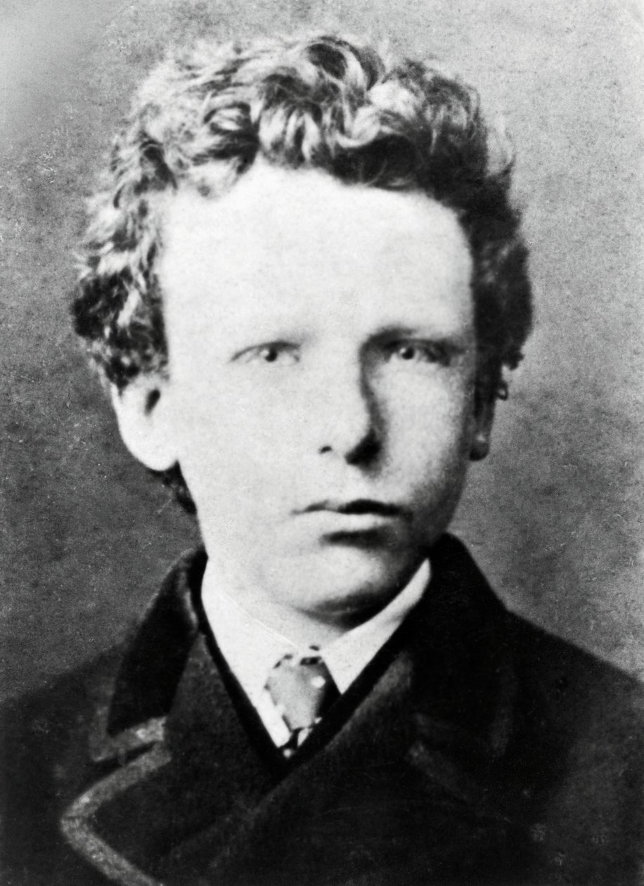 Vincent Van Gogh, noin 13-vuotias (m/w kuva) tekijältä Dutch Photographer