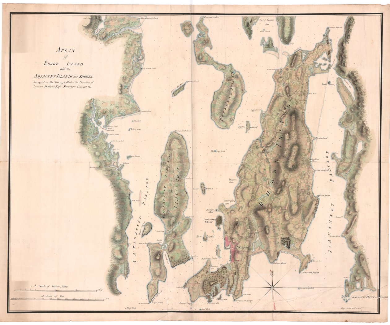Hollannin Rhode Islandin suunnitelma tekijältä Dutch School