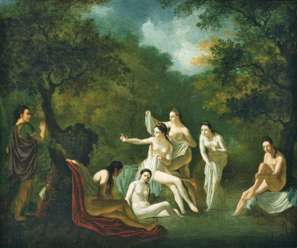 Diana ja Actaeon tekijältä Dutch School