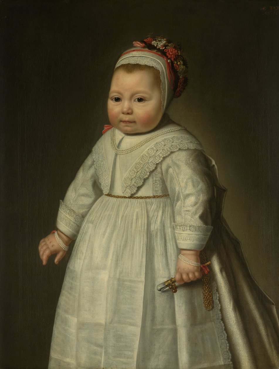 Jacoba Bontemantelin muotokuva, 1644 tekijältä Dutch School