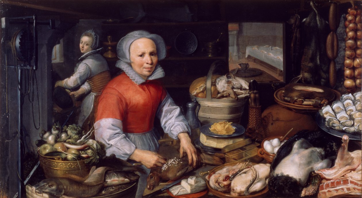 Juhlan valmistelut, 1575-1625 tekijältä Dutch School