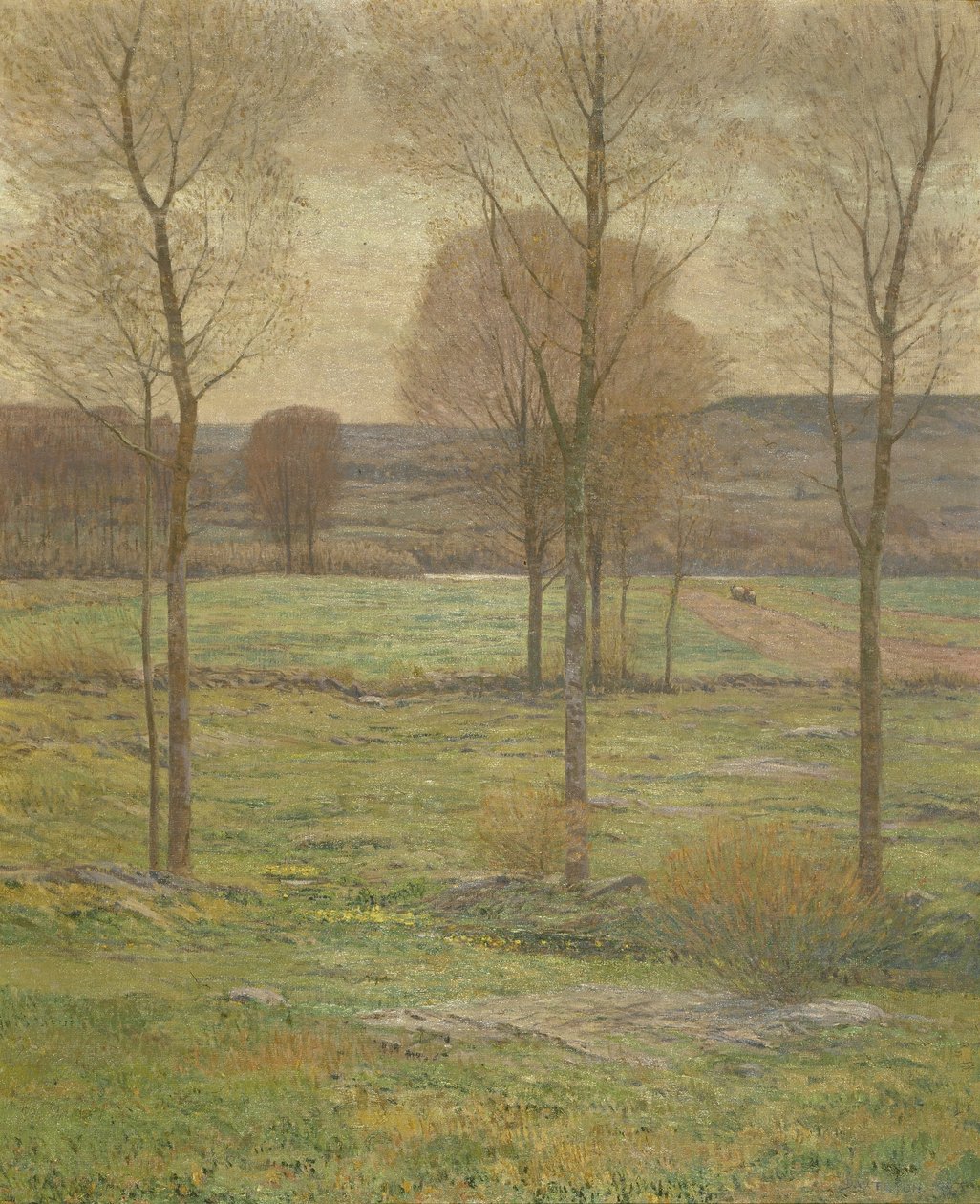 Varhainen kevät Uudessa Englannissa, 1897 tekijältä Dwight William Tryon