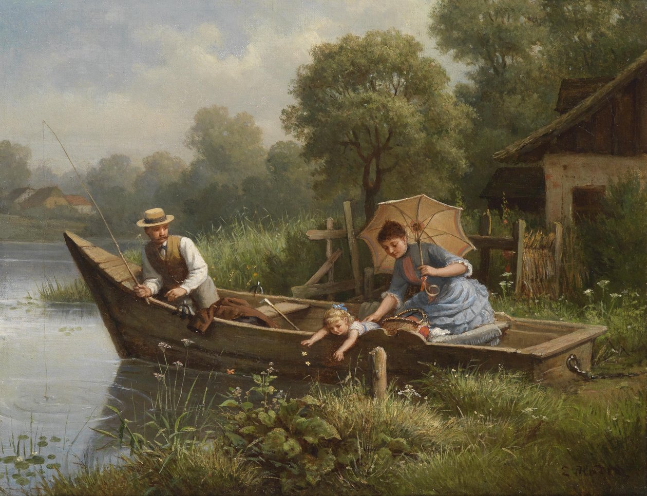 In der Sommerfrische tekijältä E. Hader