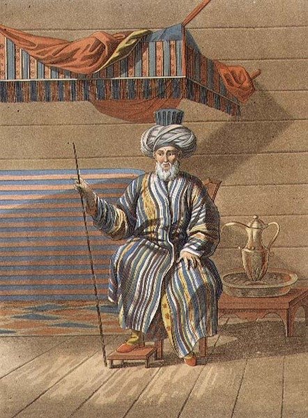 Tataarivanhin, kaiverrus Jegor Skotnikoff (1782-1843) (litho) tekijältä E. (after) Karnejeff