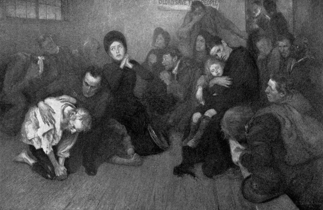 Pelastusarmeijan suoja, 1898. tekijältä E. Borough Johnson