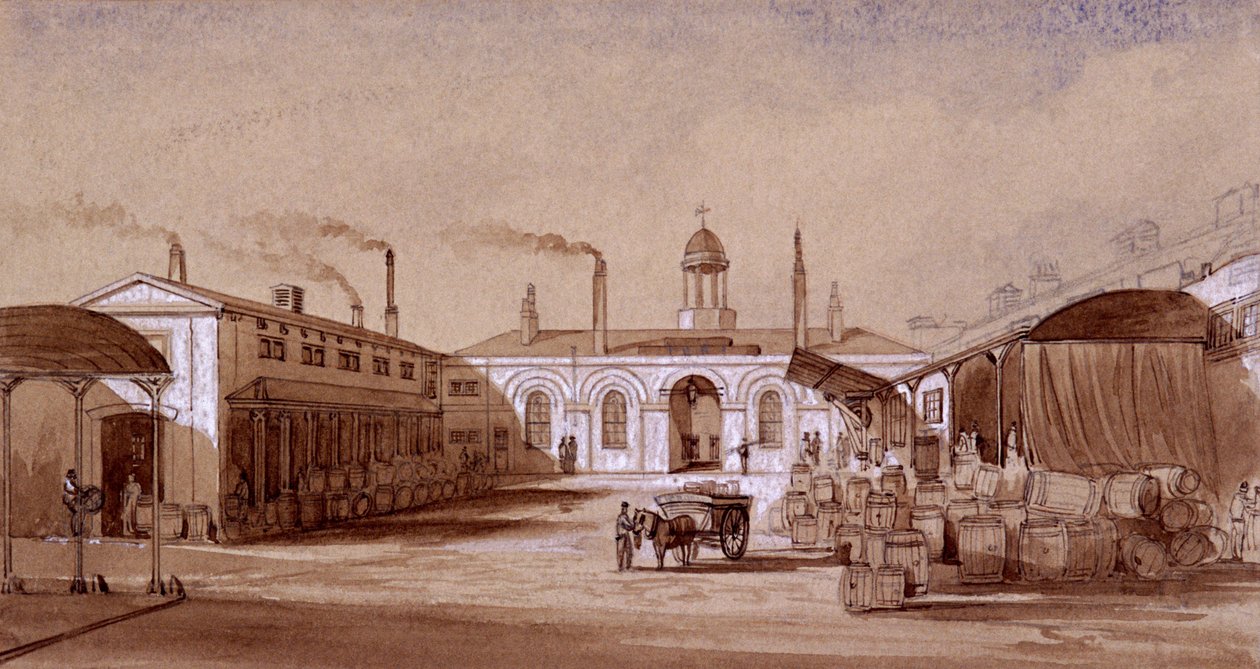 Albany Street, St Pancras, Lontoo, 1830 tekijältä E Noyce
