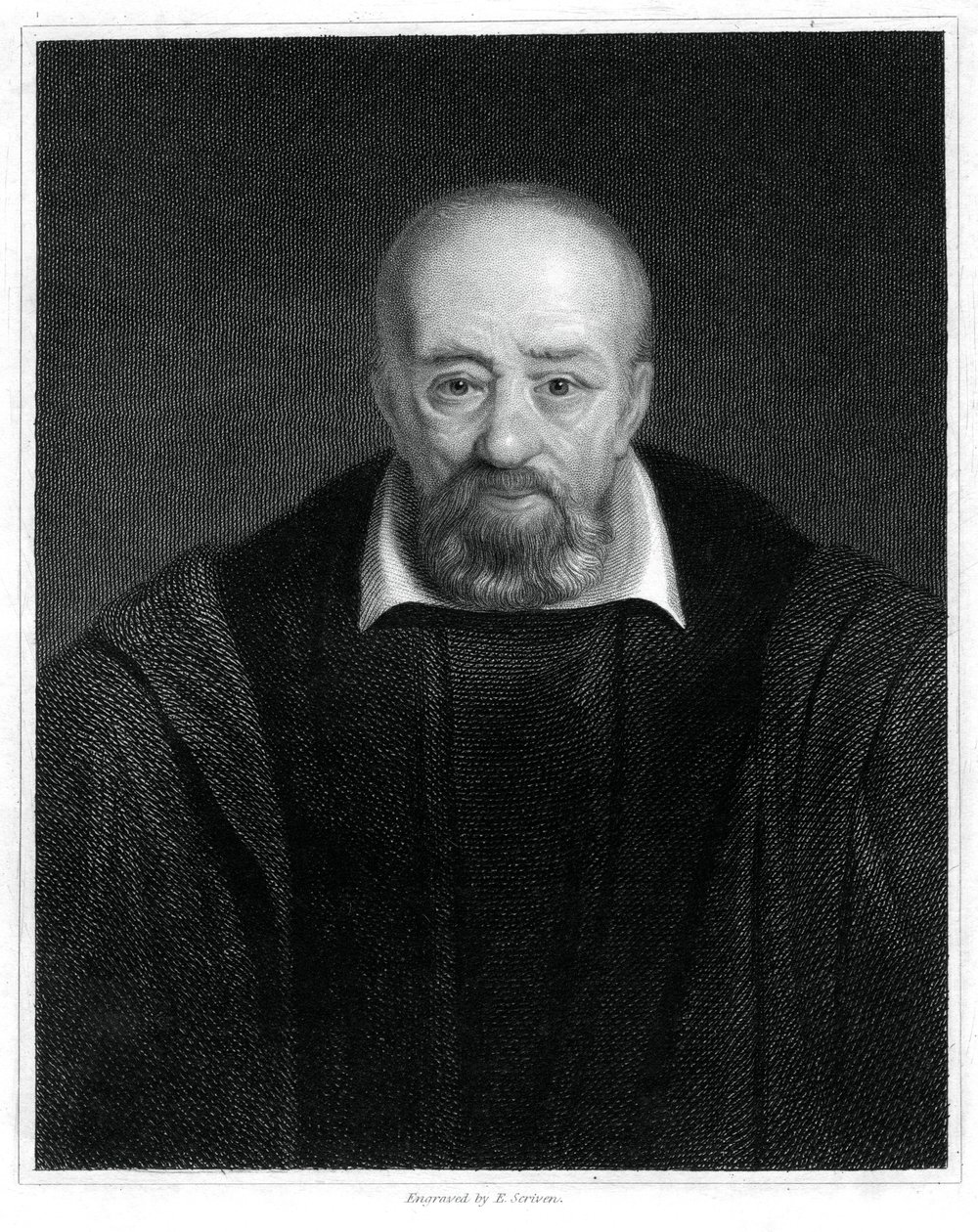 George Buchanan, skotlantilainen historioitsija ja humanistitutkija, 1833. tekijältä E. Scriven